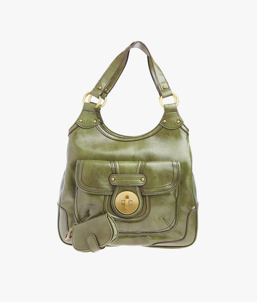 Green bag for ladies